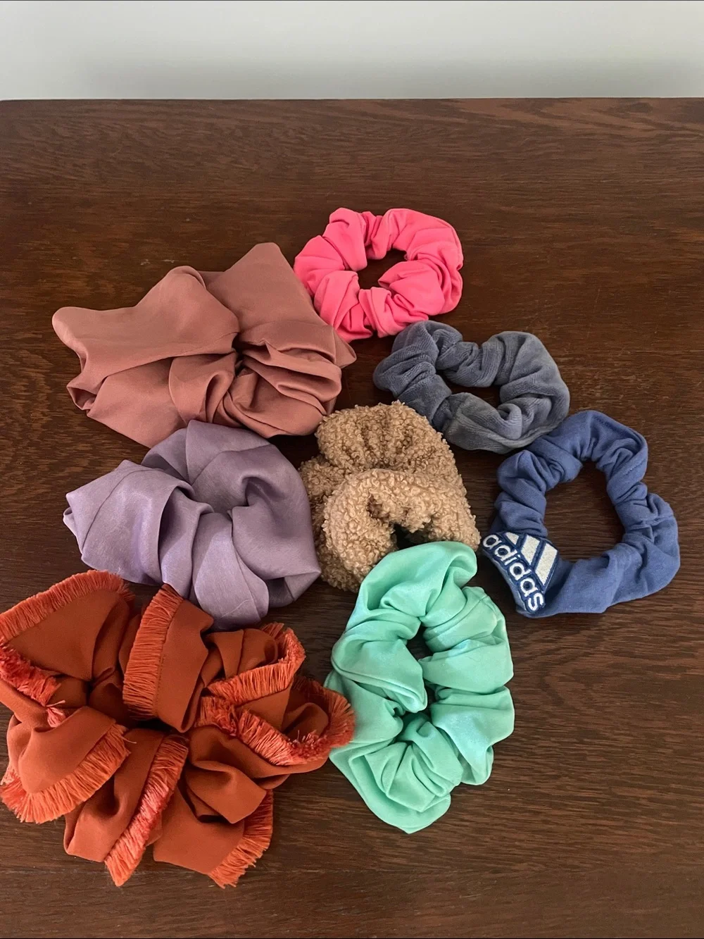 Scrunchie lot of 8 in various colors - Hair Tie